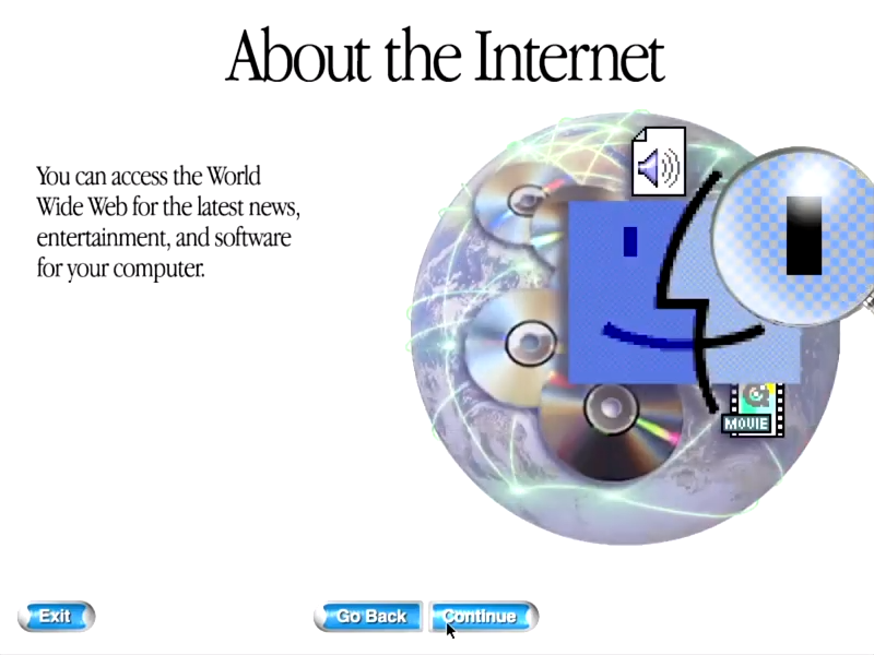 Mac OS 9 Setup: Access the World Wide Web for latest news and entertainment (1999)